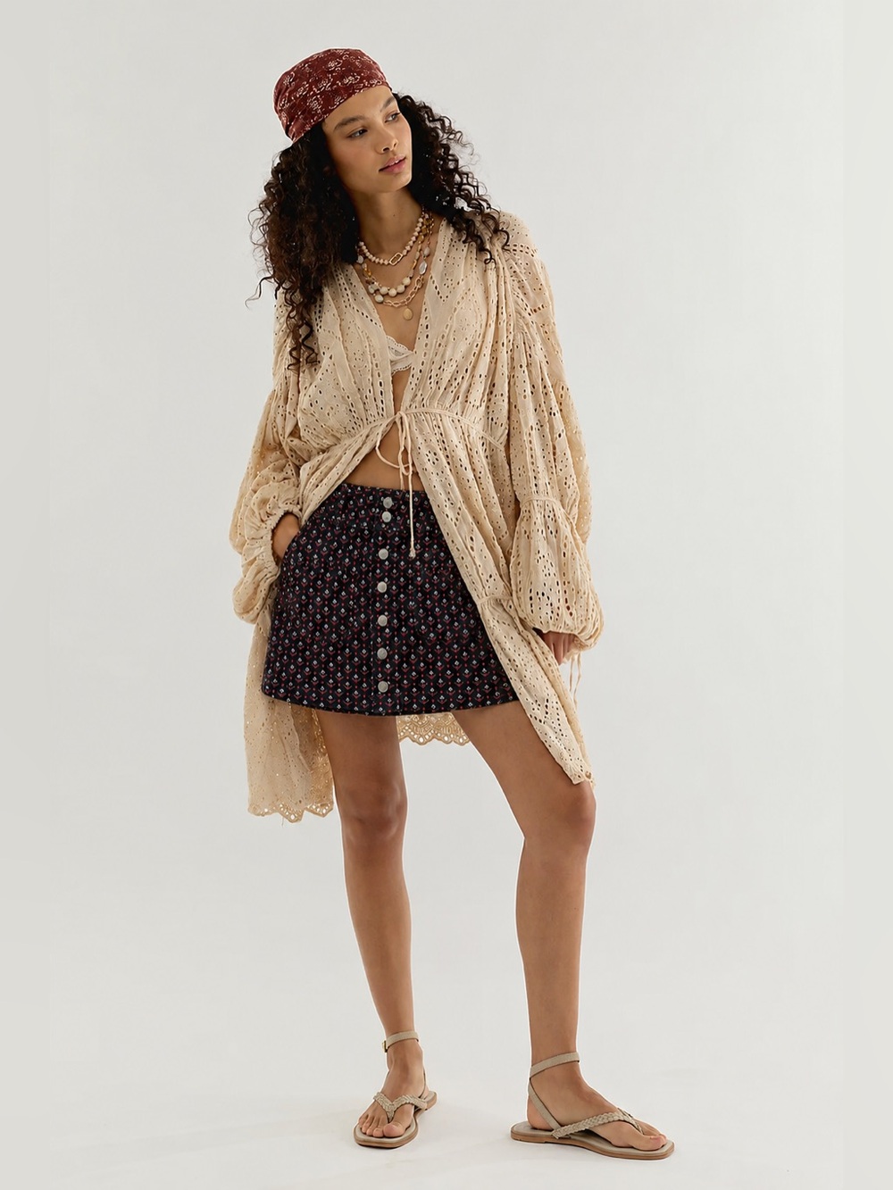 NWT FREE PEOPLE Corduroy Joanie Skit In Black Combo